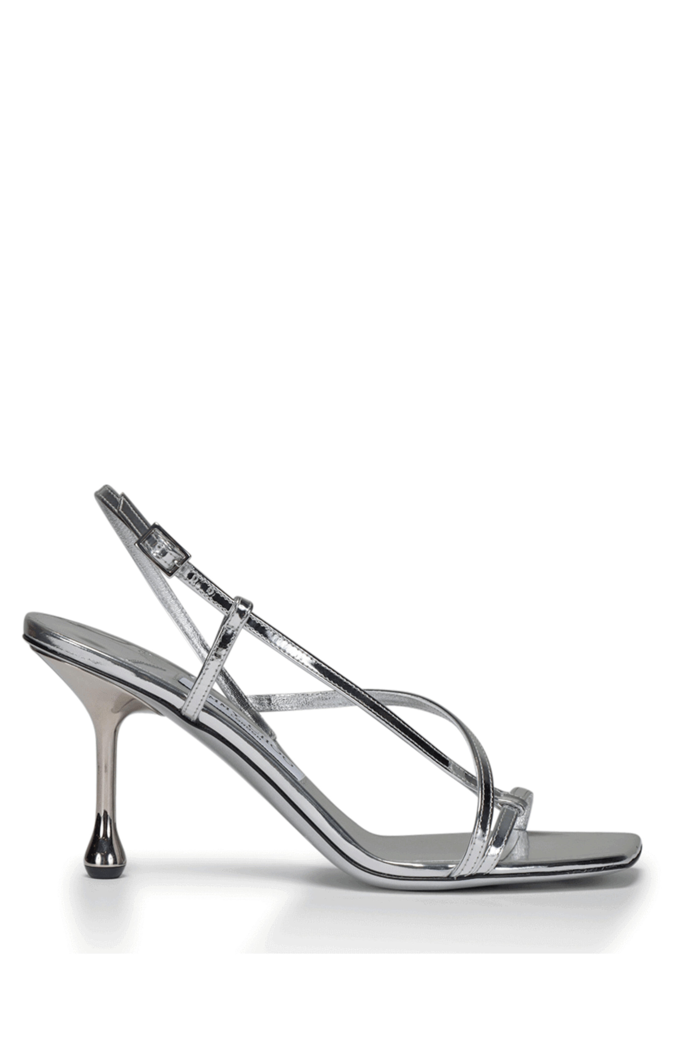 JIMMY CHOO Strappy サテン・サンダル Strappy | Black Satin Sandal | JIMMY CHOO