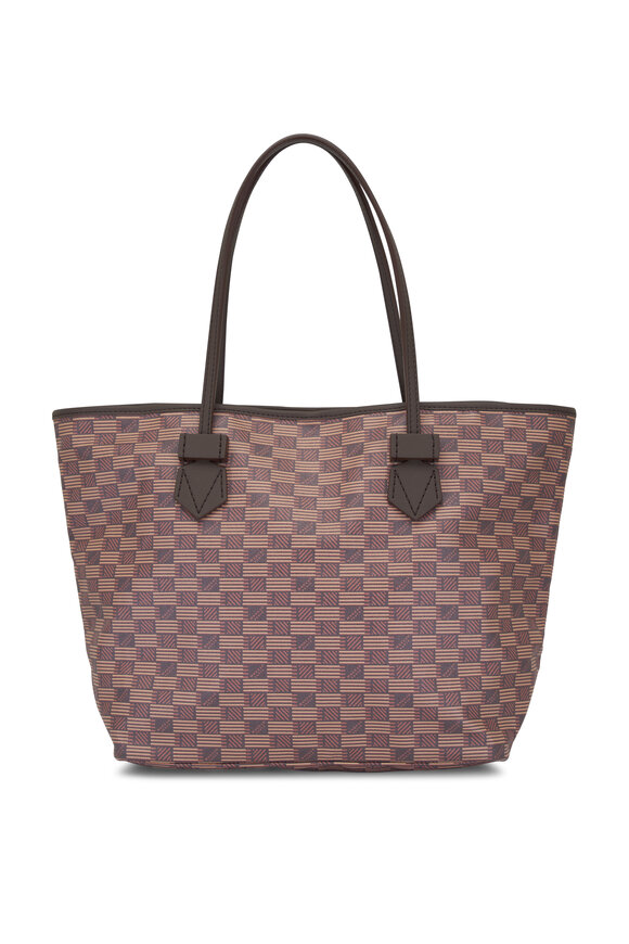 Moreau Paris - Medium St. Tropez Chocolate Tote