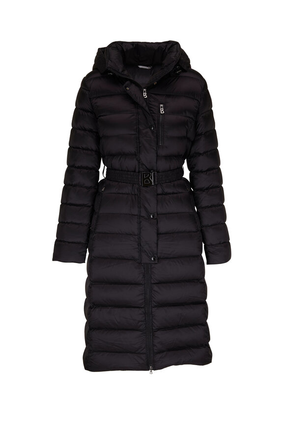 Bogner - Black Nicole Down Puffer Long Coat 