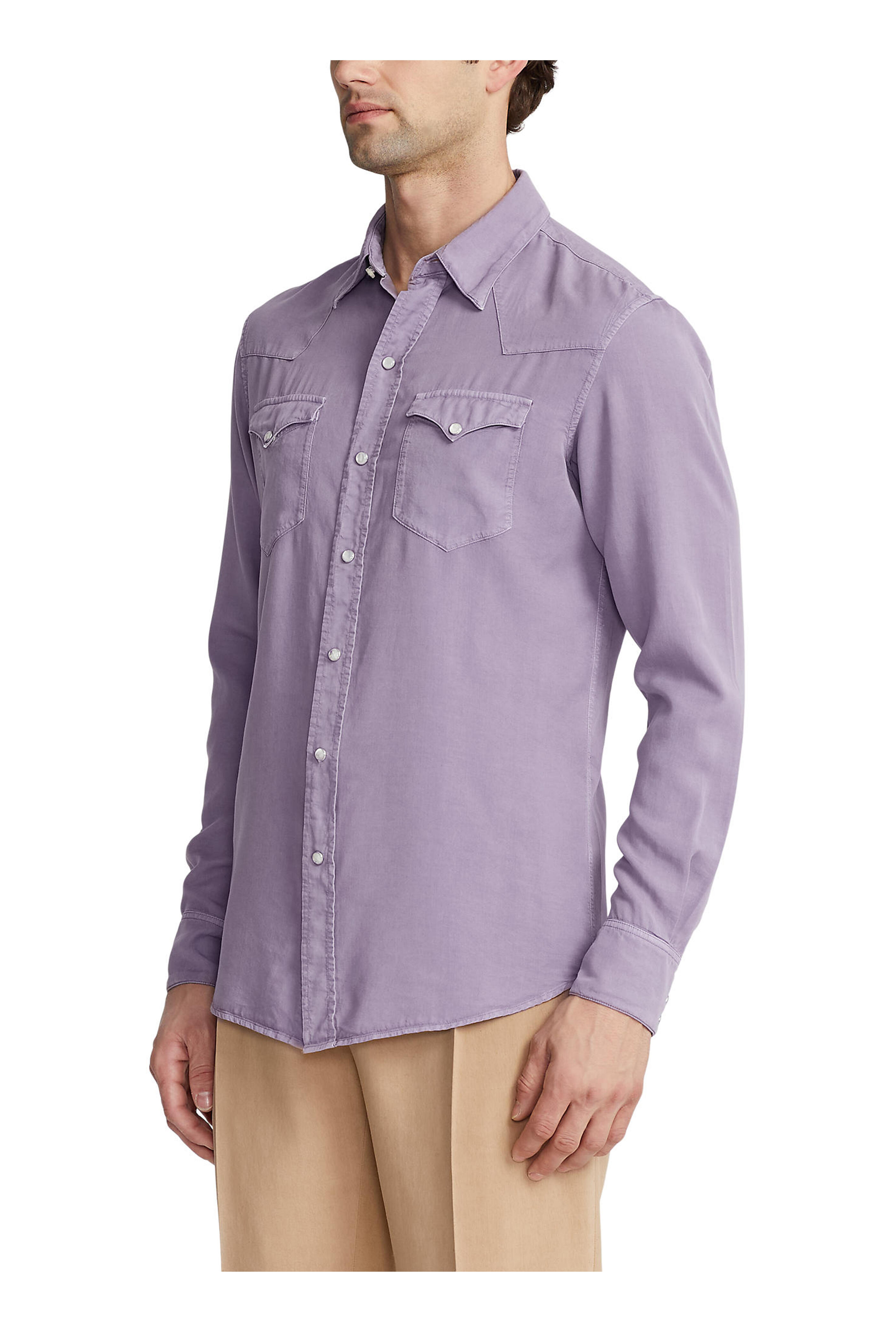 Ralph Lauren Purple Label - Wisteria Western Sport Shirt