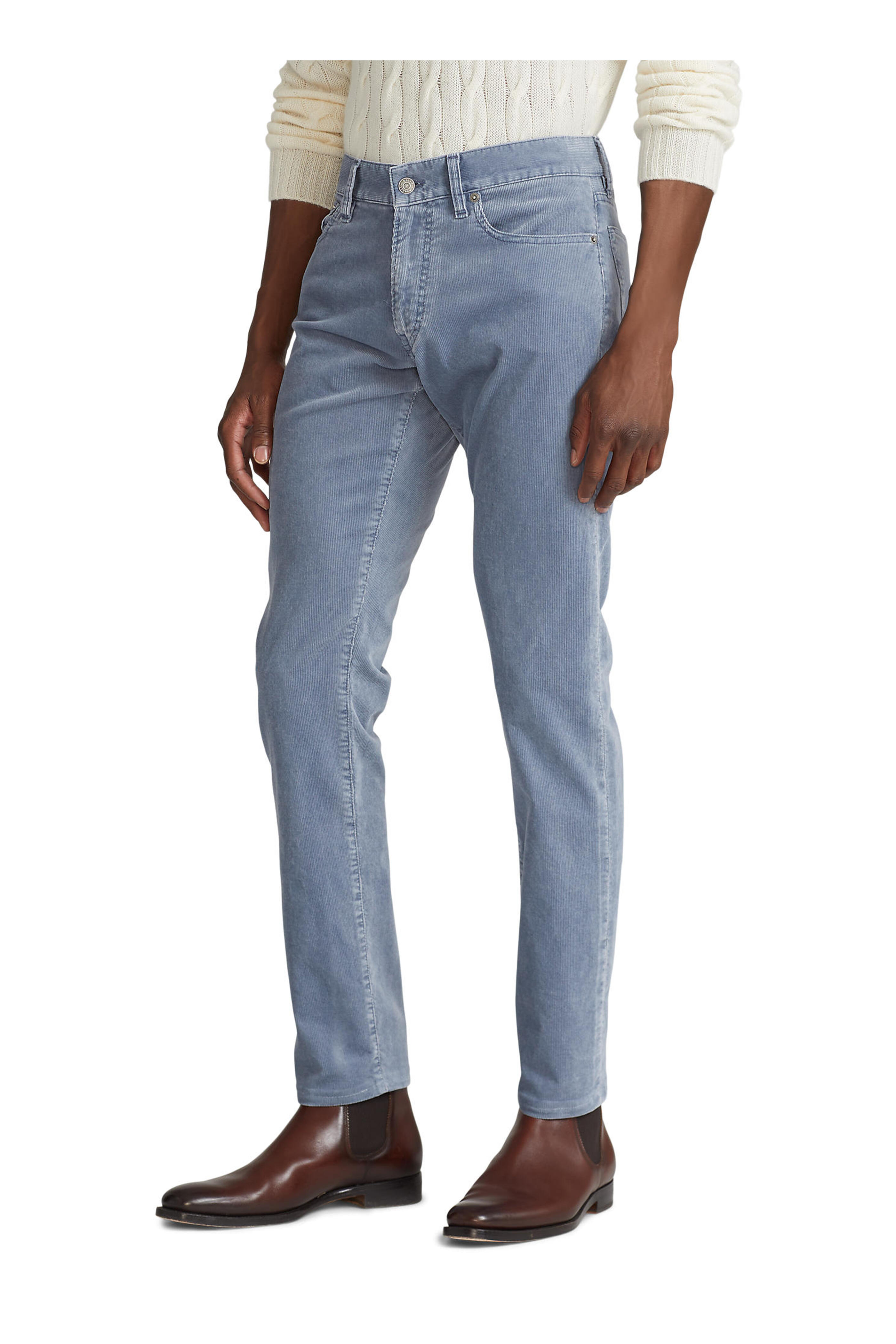 Ralph Lauren Purple Label - Slate Stretch Corduroy Pant Ralph Lauren Purple Label - Slate Stretch Corduroy Pant
