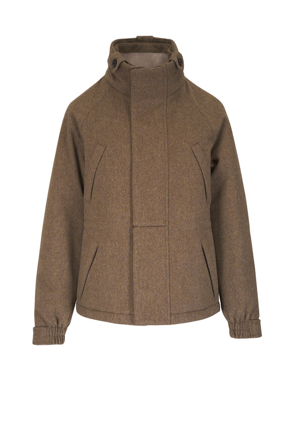 Loro Piana Icer Mini Tundra Cashmere Storm System Parka