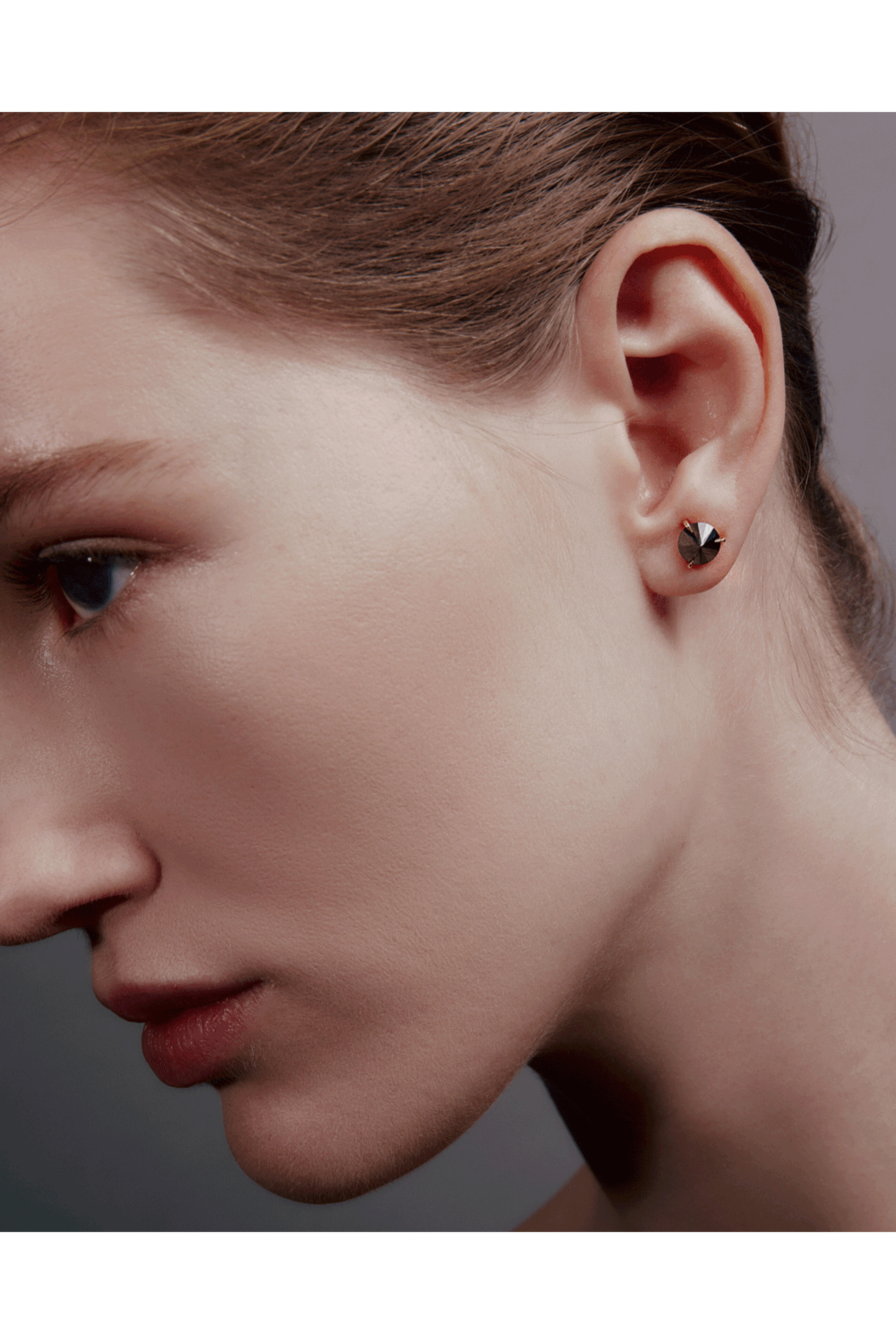 Ara Vartanian - Inverted Black Diamond Studs