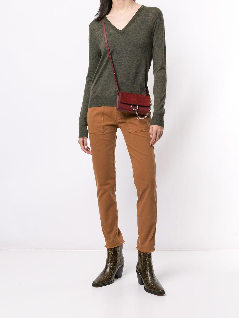 Nili Lotan - Muriel Army Green Cashmere Sweater