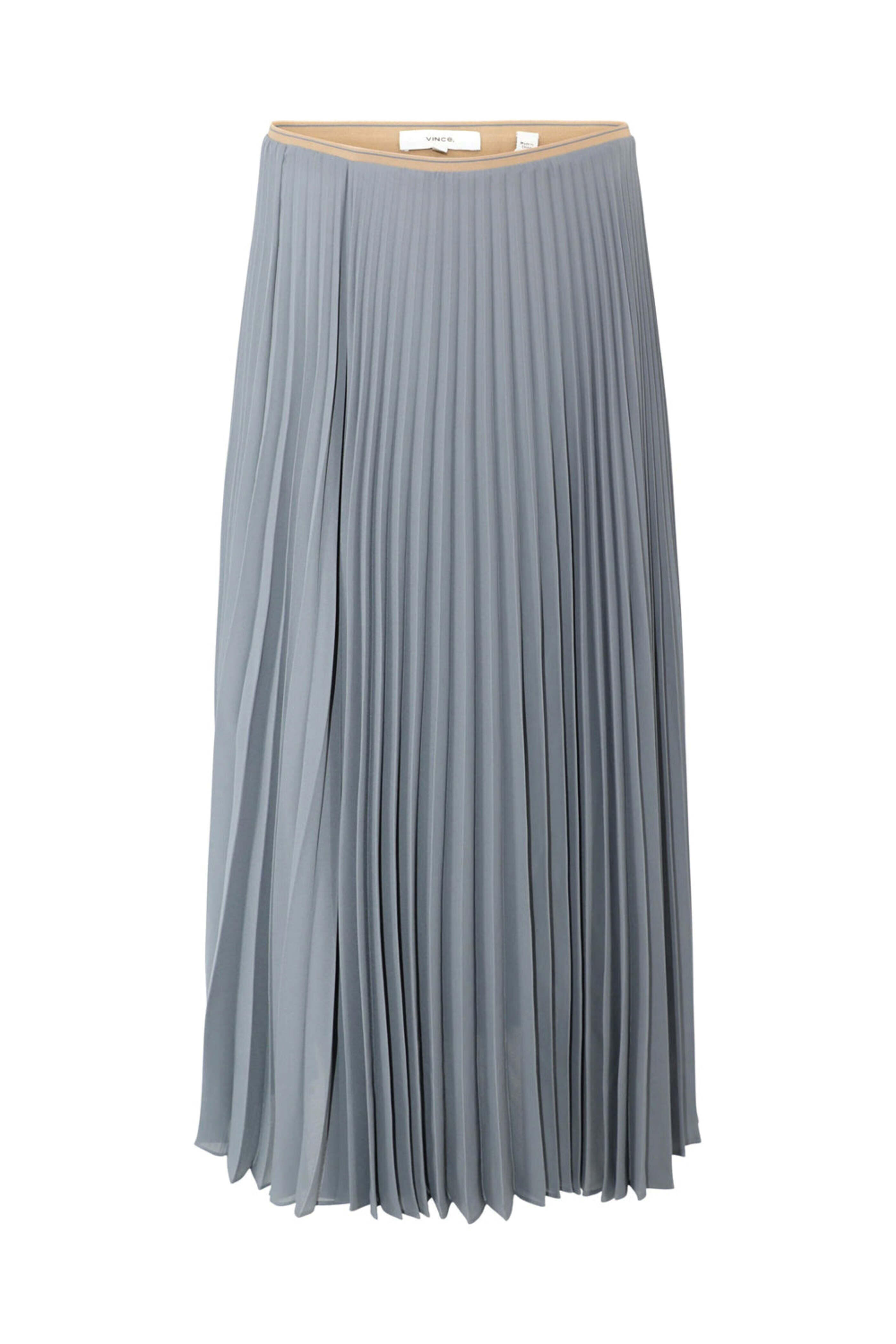 Vince - Lake Stone Drape Pleat Skirt