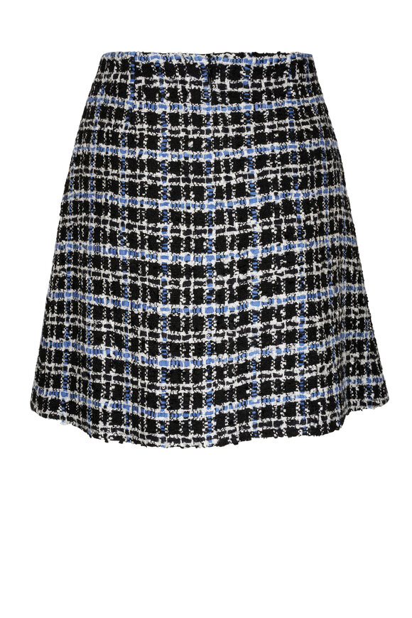 Carolina Herrera - Bluebell Multi Tweed Mini Skirt 