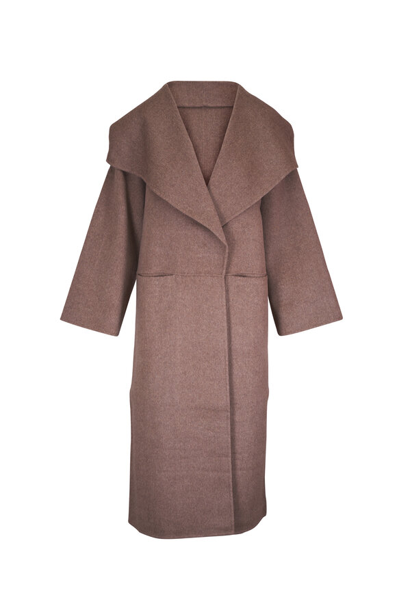 Totême Oak Signature Wool & Cashmere Coat