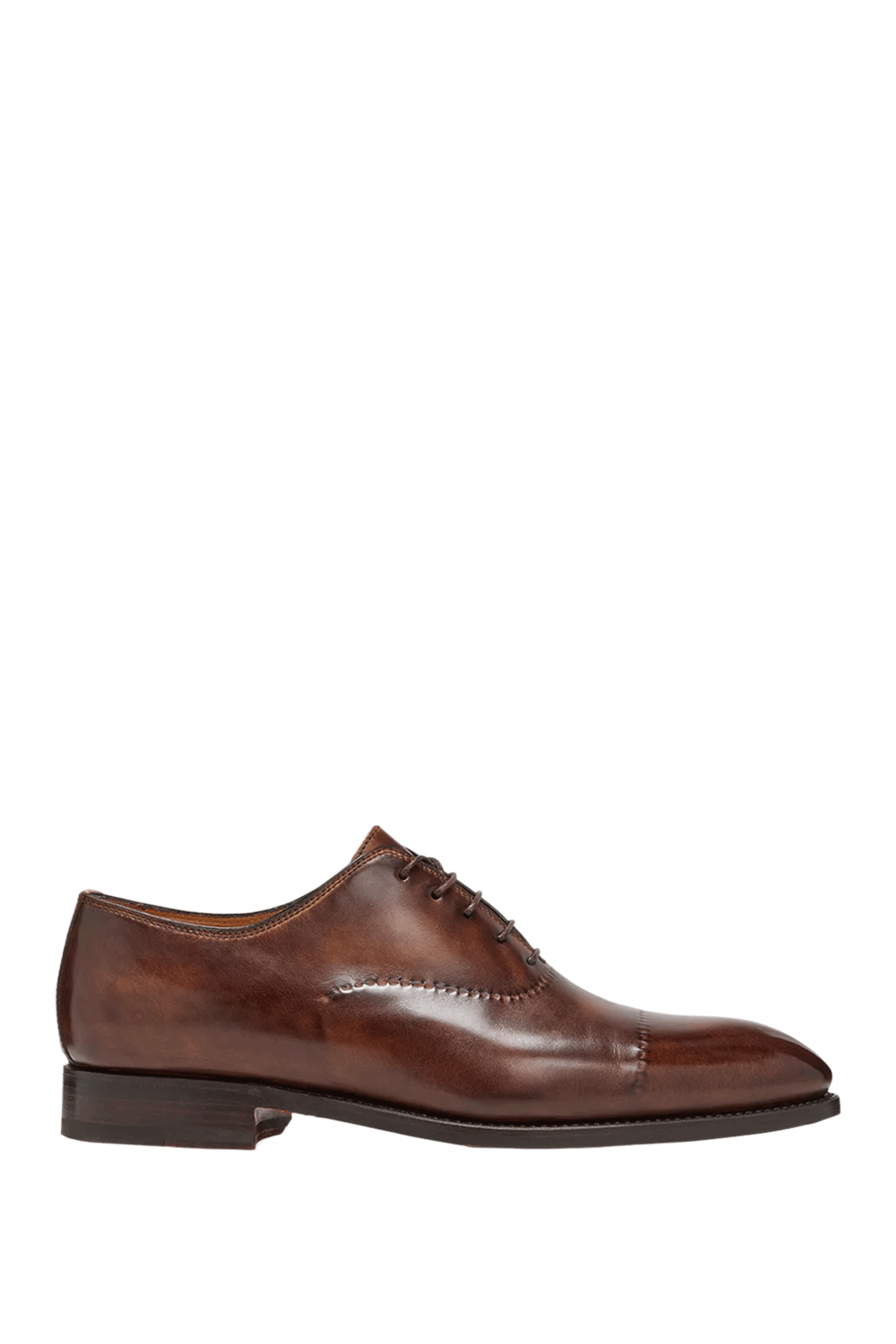 Bontoni - Vittorio Mattone Leather Reverse Stitch Oxford