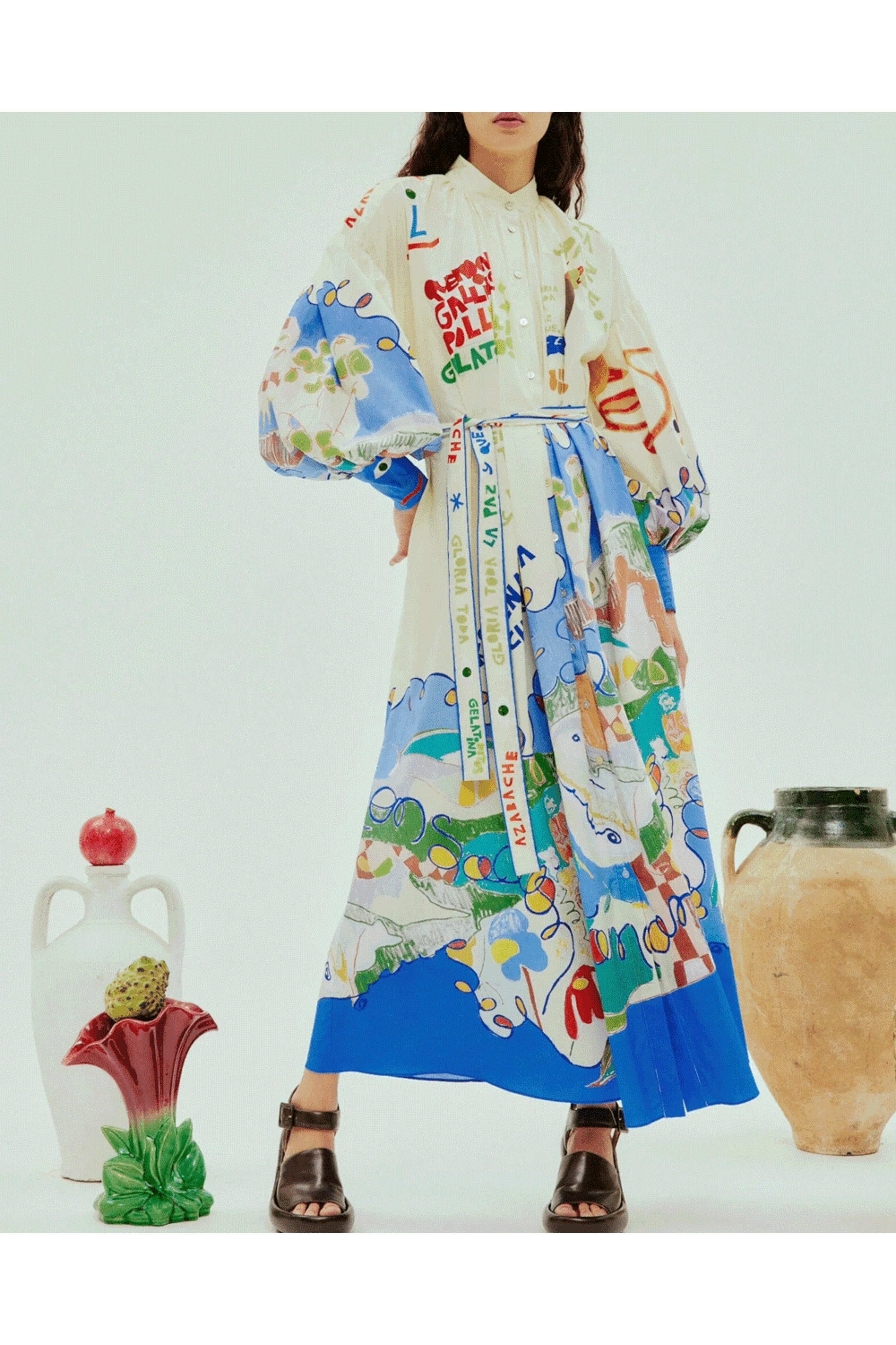 Alémais - Multi Nadia Shirtdress