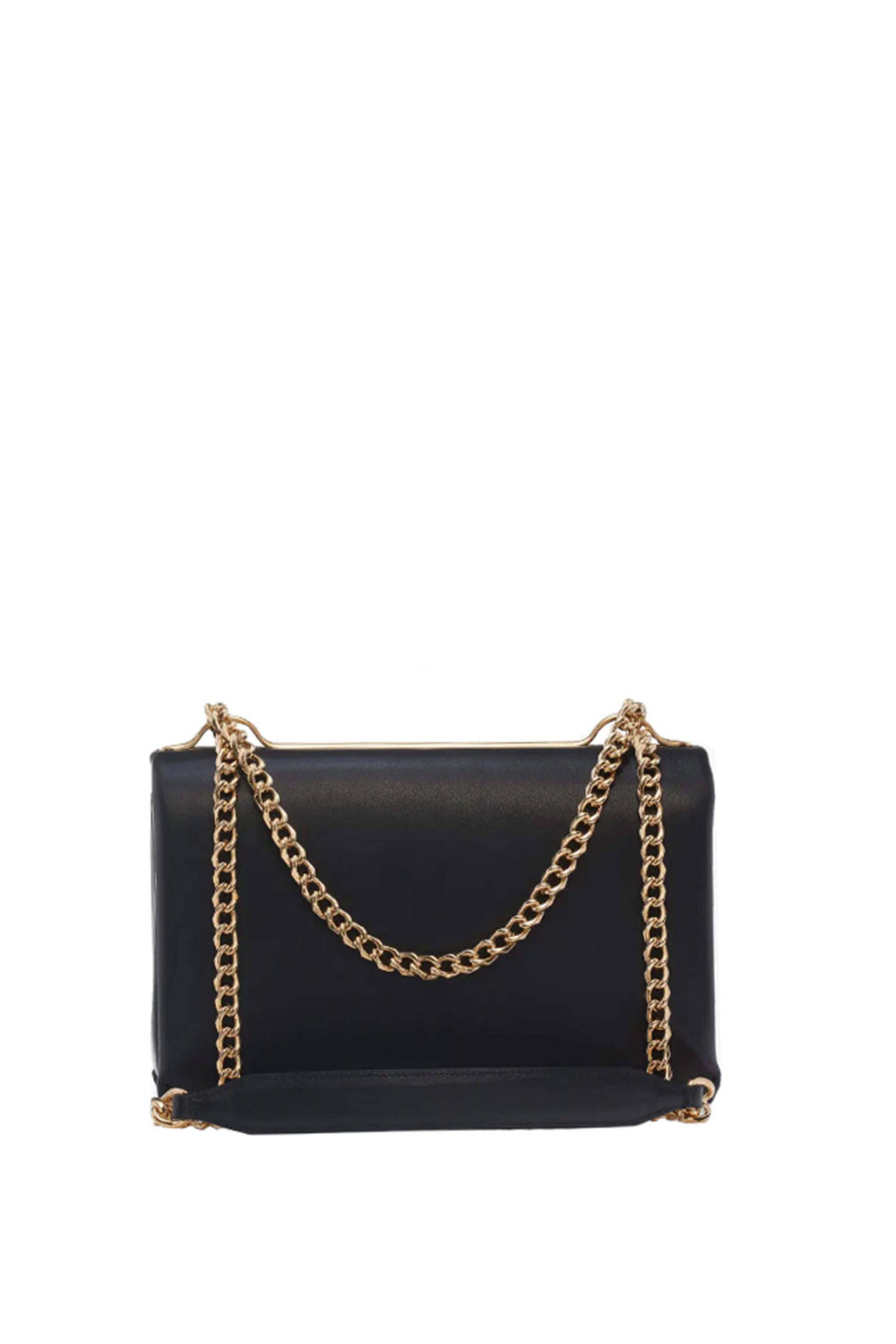 Valentino Garavani - Medium VLock Logo Shoulder Bag in Nero