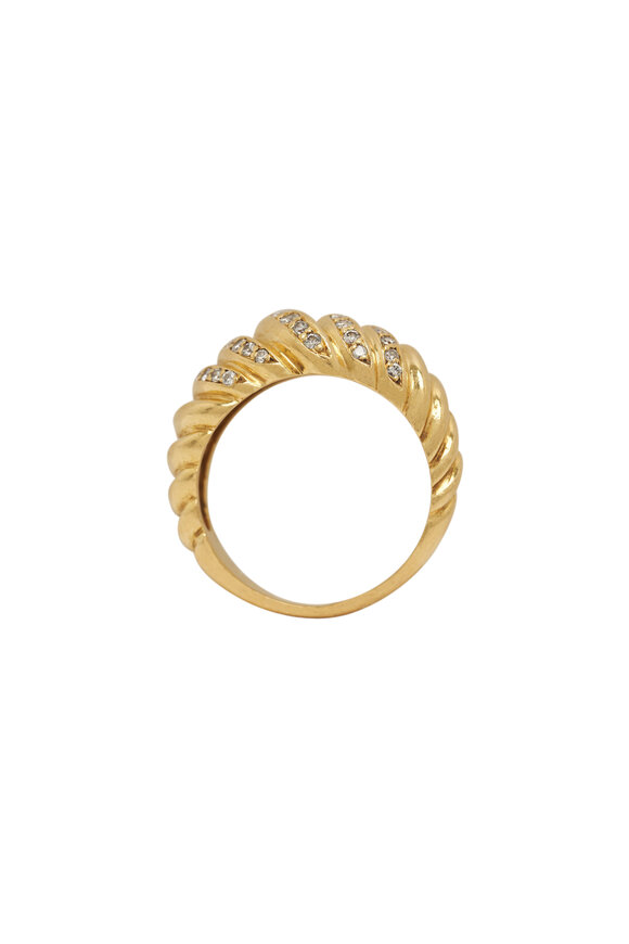 Vintage Collection - Cartier Diamond Swirl Ring