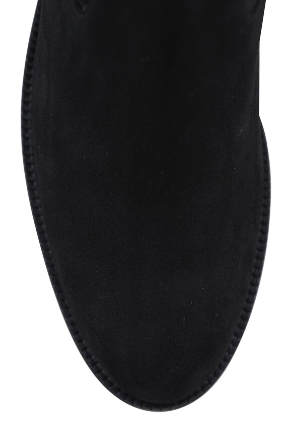 Aquatalia Joplin Black Suede Ankle Boot - view 4