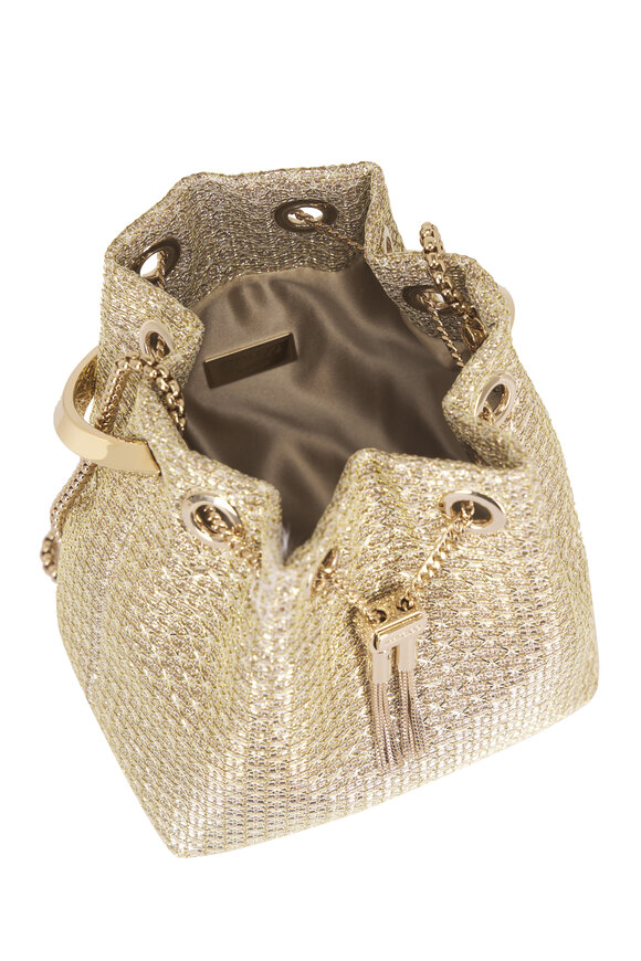 Jimmy Choo Bon Bon Lurex Top Handle Bag - view 5