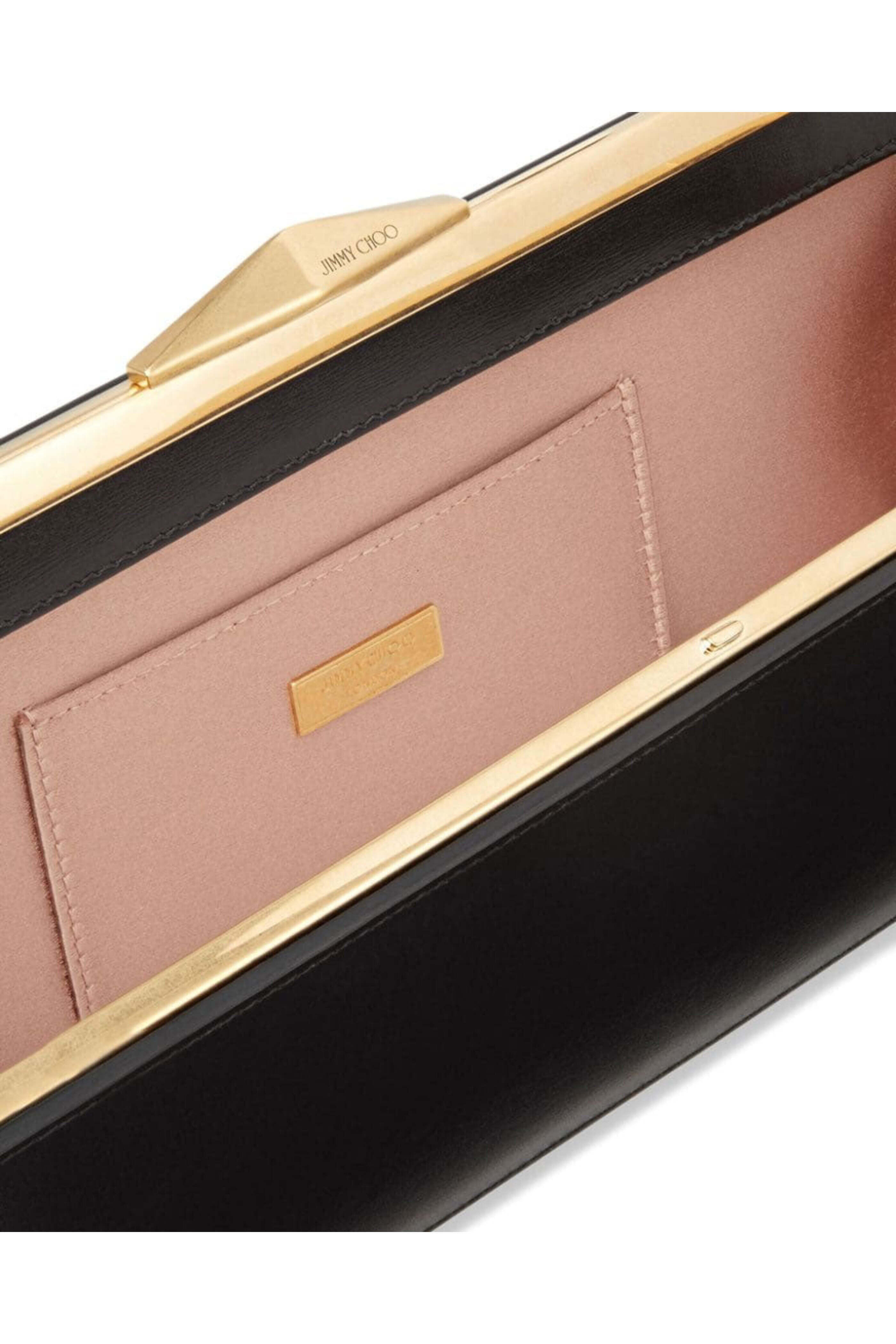 Jimmy Choo - Diamond Cocktail Clutch in Black