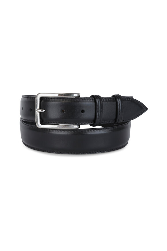 Catania leather discount belt magnanni