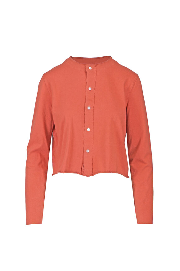Frank & Eileen Jackie Clay Cotton T-Shirt Cardigan - view 1