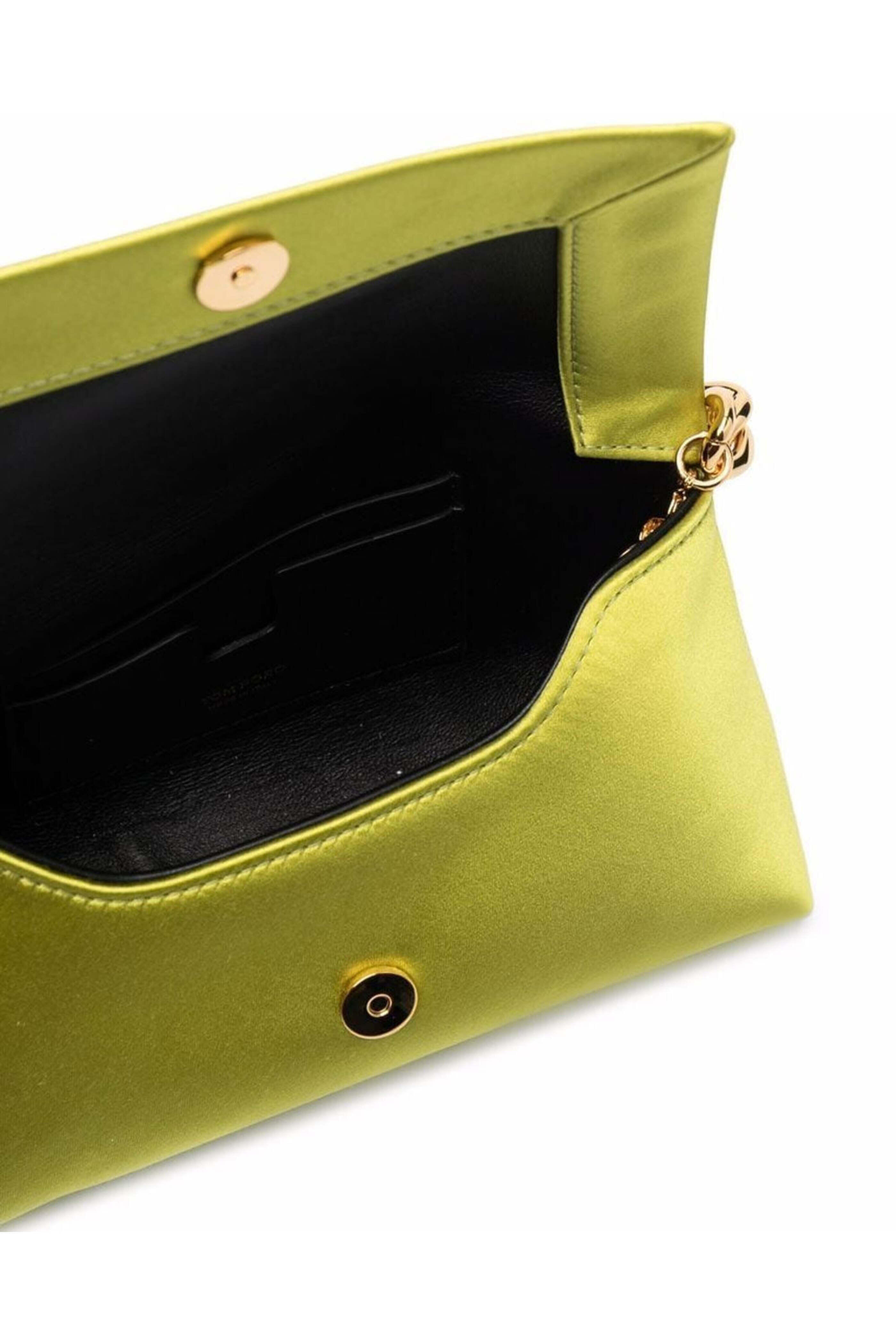 Tom Ford - Satin Mini Chain Shoulder Bag in Pistachio