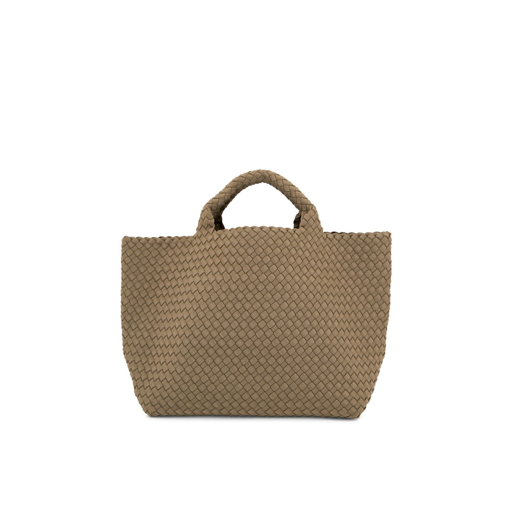 Naghedi Neoprene Basket Weave Tote in Ochre - Gifts for Her