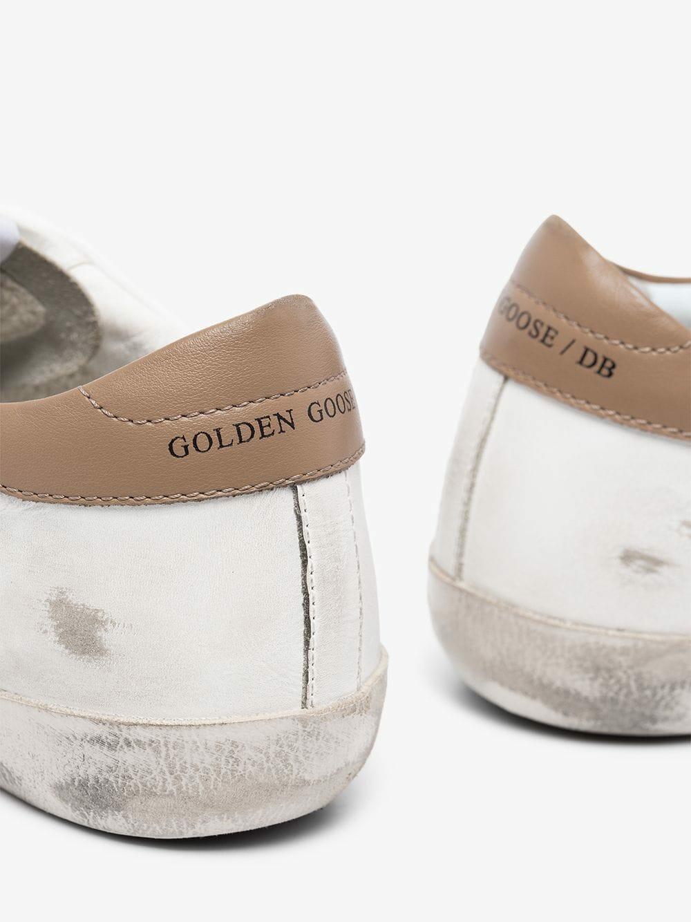 Golden Goose - Superstar White & Black Glitter Star Sneaker