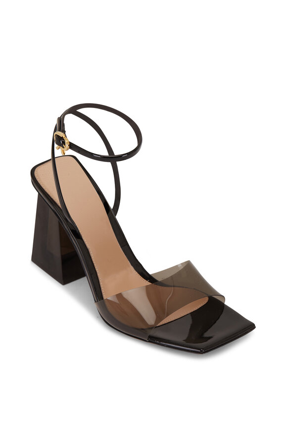 Gianvito Rossi - Glass Fume Cosmic Sandal, 85mm