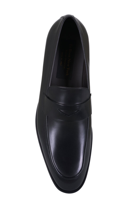 To Boot New York Jagger Black Leather Penny Loafer - view 3