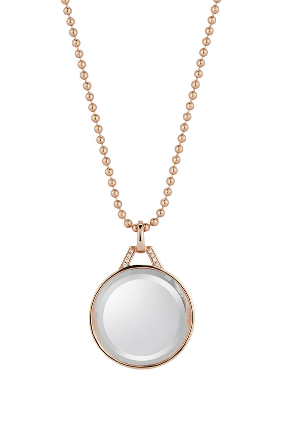 Walters Faith - Dora 18K Rose Gold Ball 20" Chain Necklace 