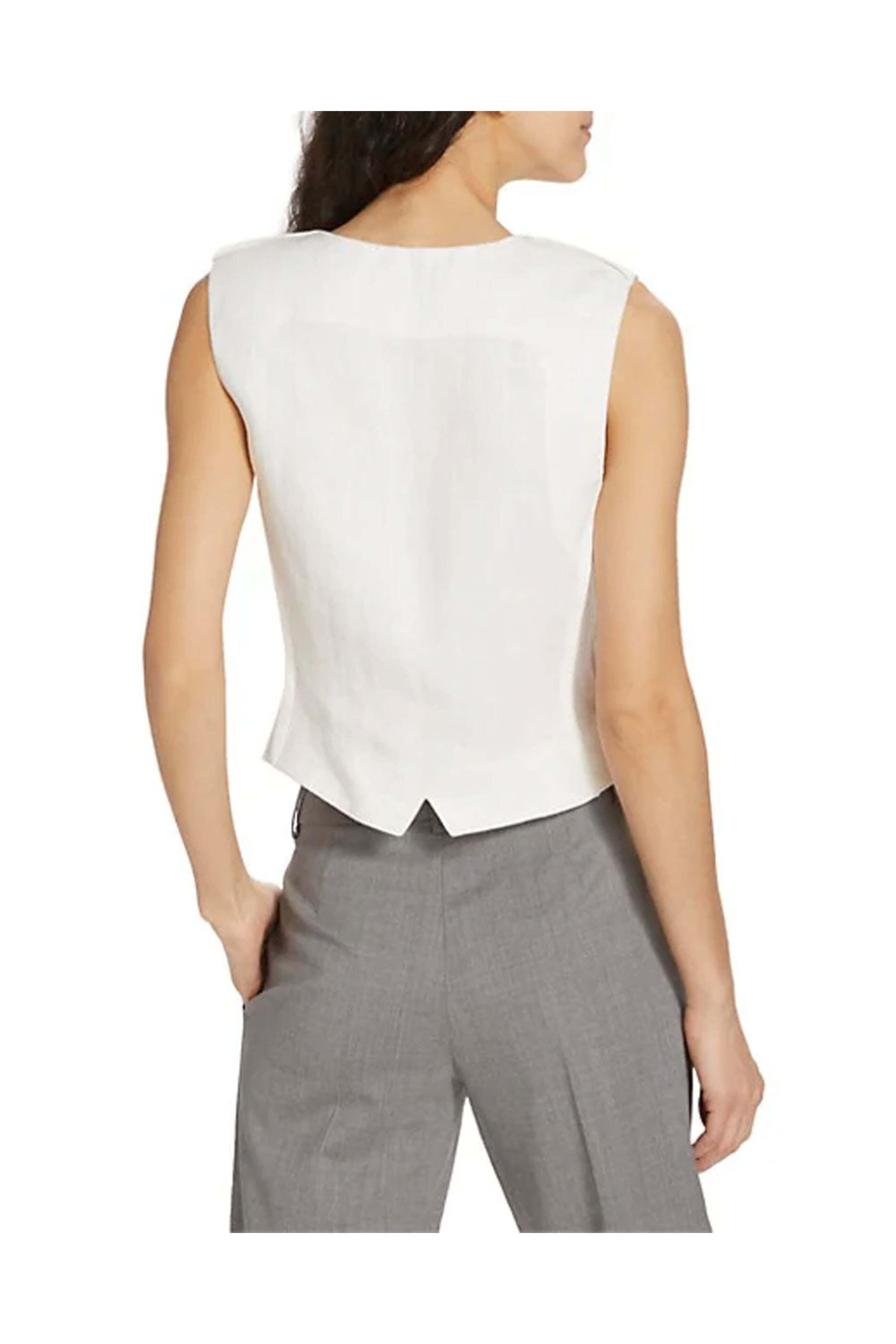 TWP - Katherine Vest in White