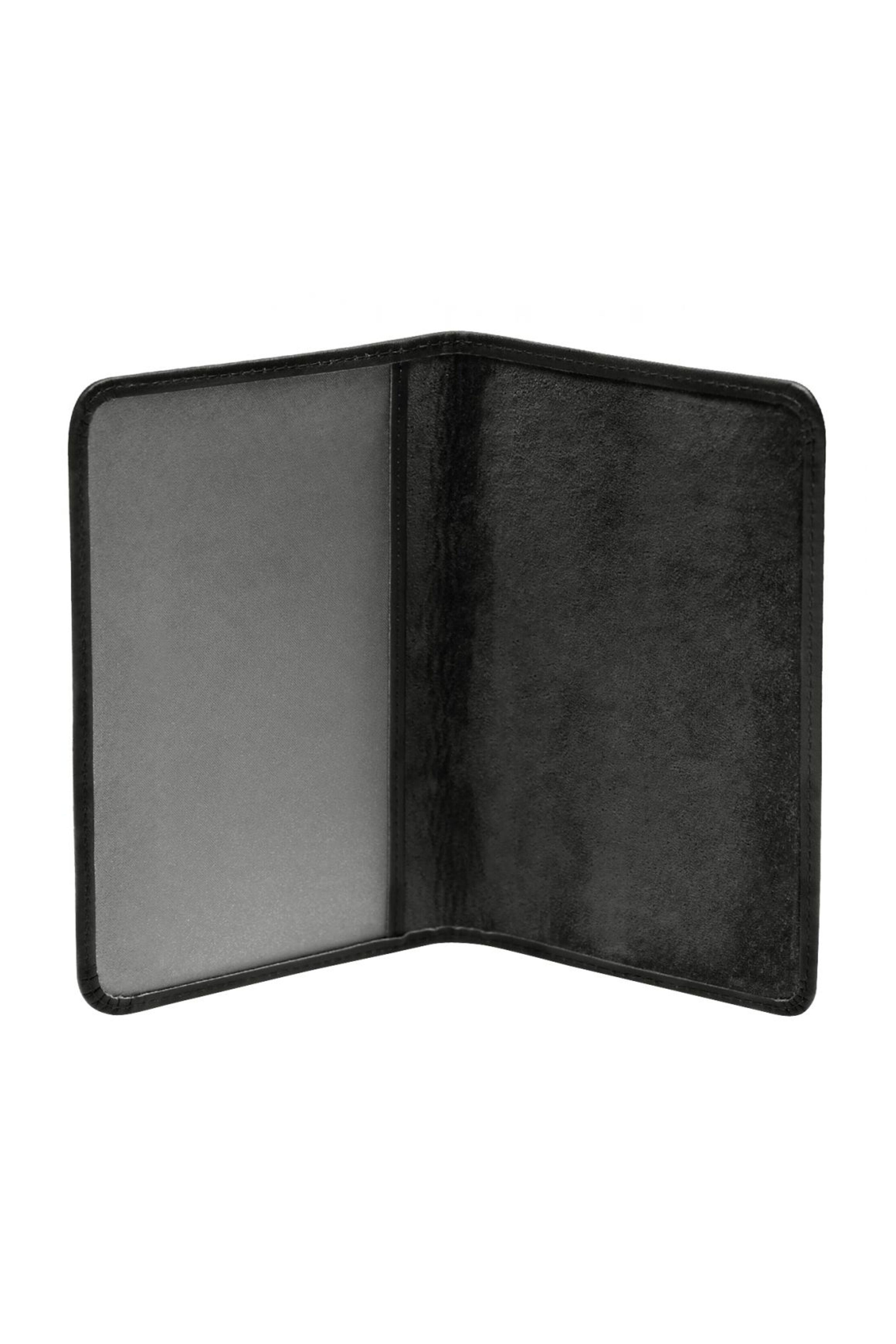 Ettinger Leather - Black Passport Holder