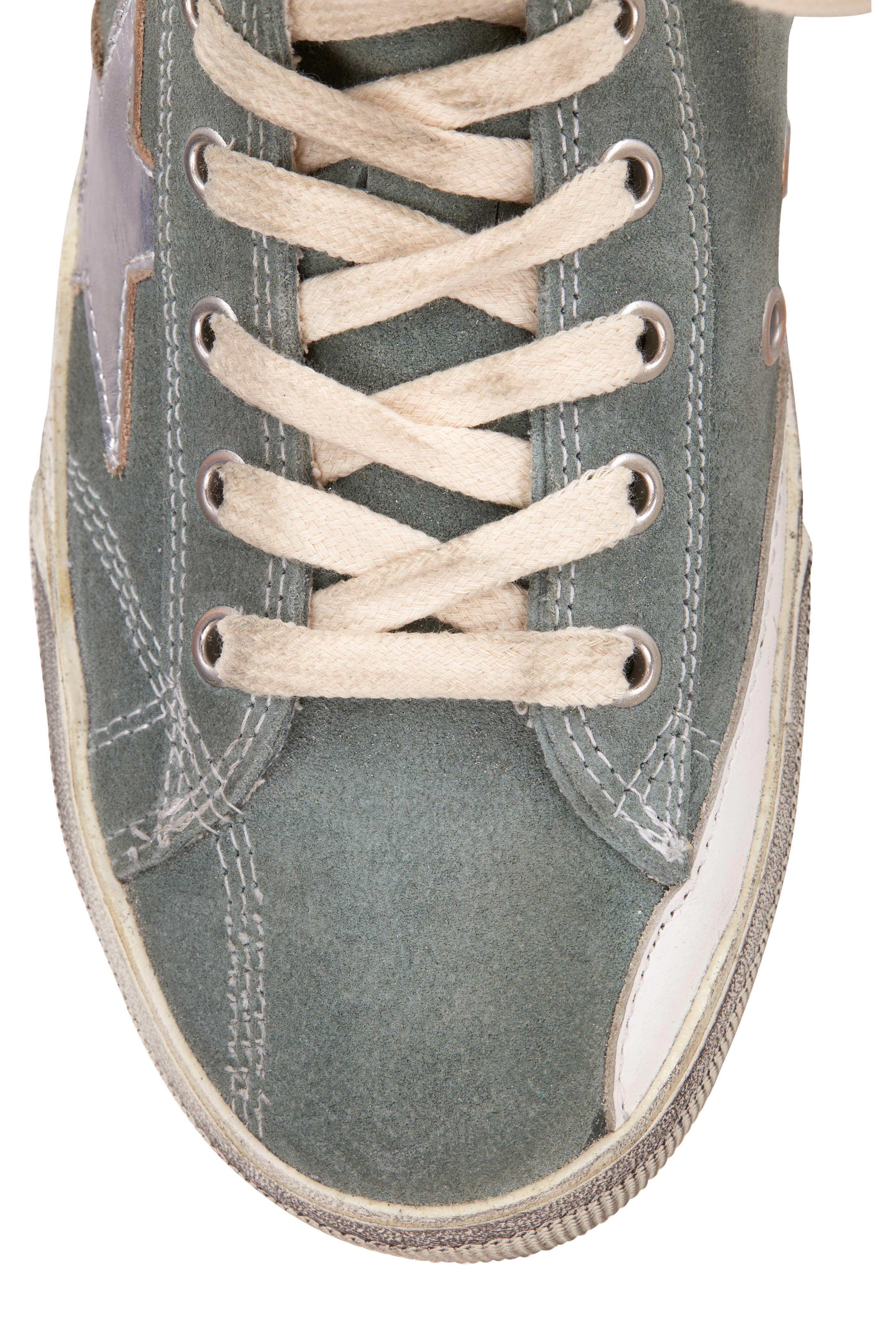 靴 deuxieme classe GOLDEN  FRANCY 37 Golden Goose FRANCY High Top Sneaker Women White Leather EU