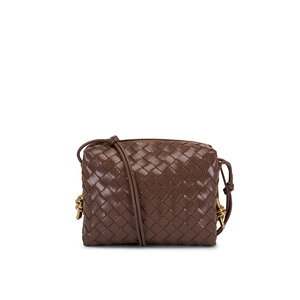 ショルダーバッグ・ポシェット BOTTEGA VENETA  Crossbody Bags Women Leather Brown/Camel Bottega Veneta Crossbody Bags Women Leather Brown/Camel | B