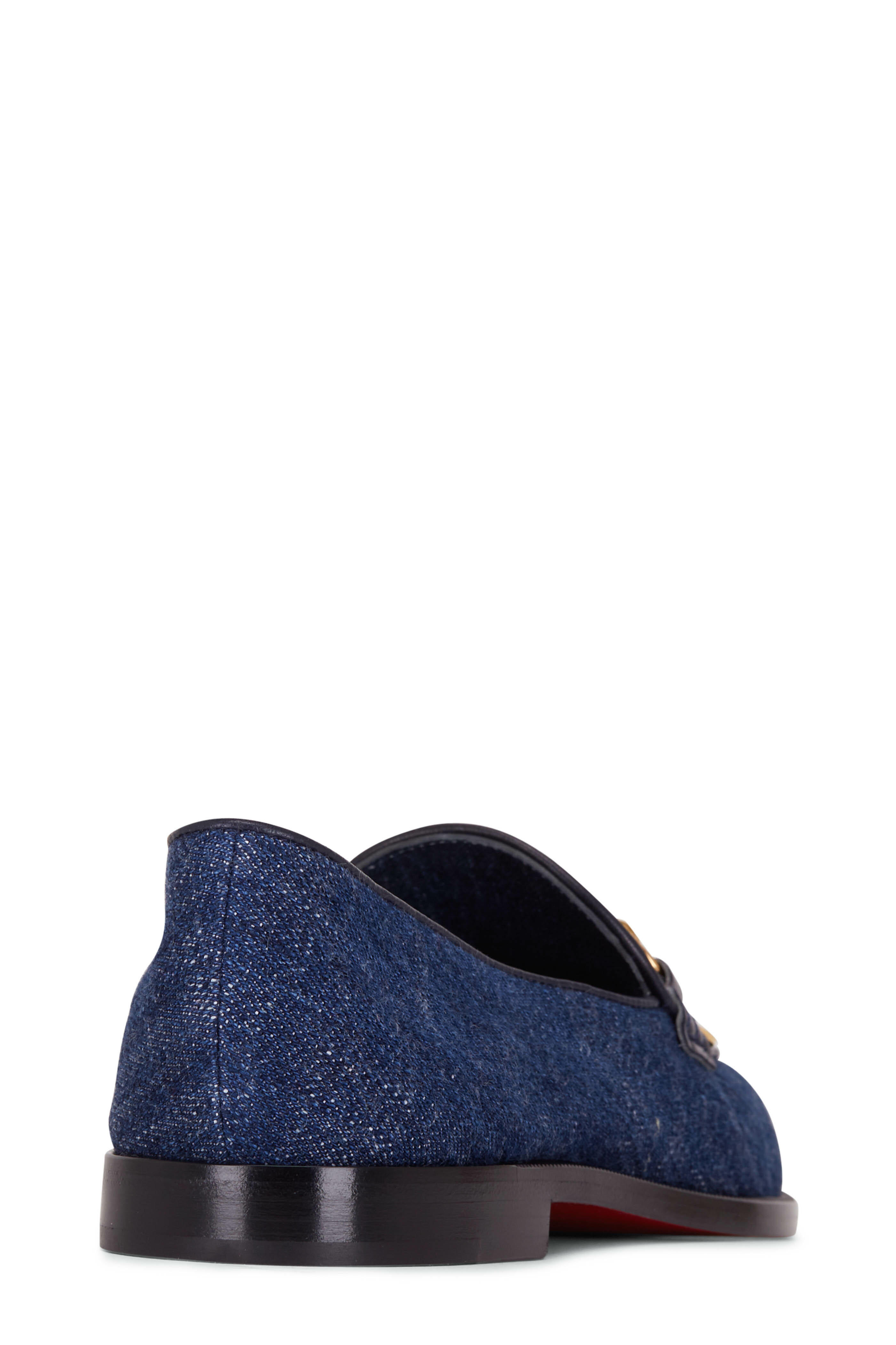 Christian Louboutin - Gourmi Denim Miss Denim Flat