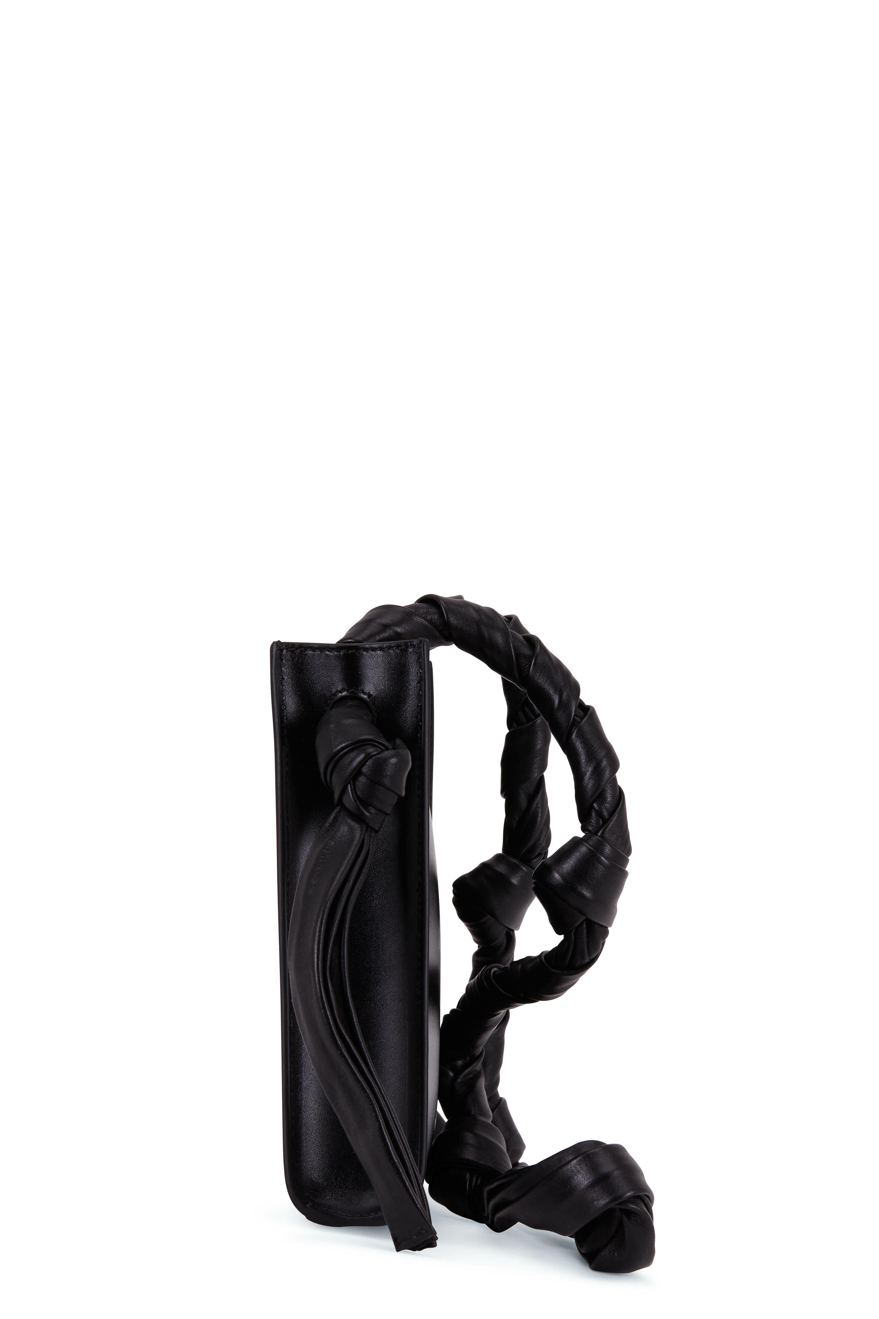 Jil Sander - Tangle Black Leather Rectangle Small Bag Jil Sander - Tangle Black Leather Rectangle Small Bag