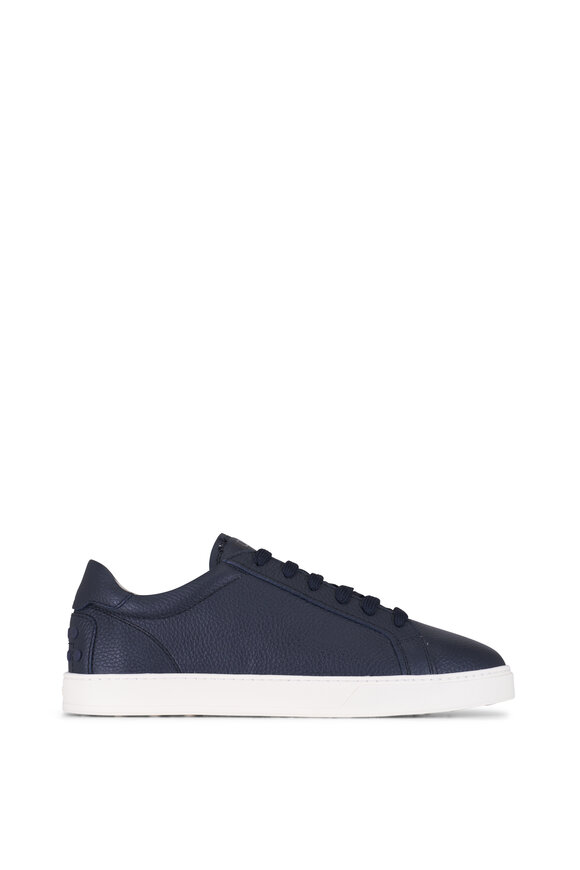 Tod's - Blue Leather Lace-Up Sneaker