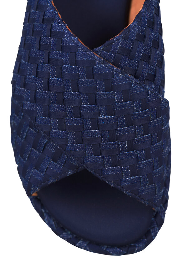 Naghedi Laguna Indigo Double Weave Platform - view 5