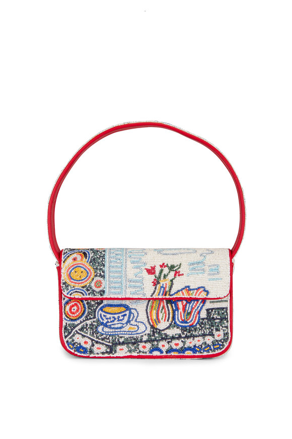 Staud Tommy Beaded Teatime Shoulder Bag - view 1