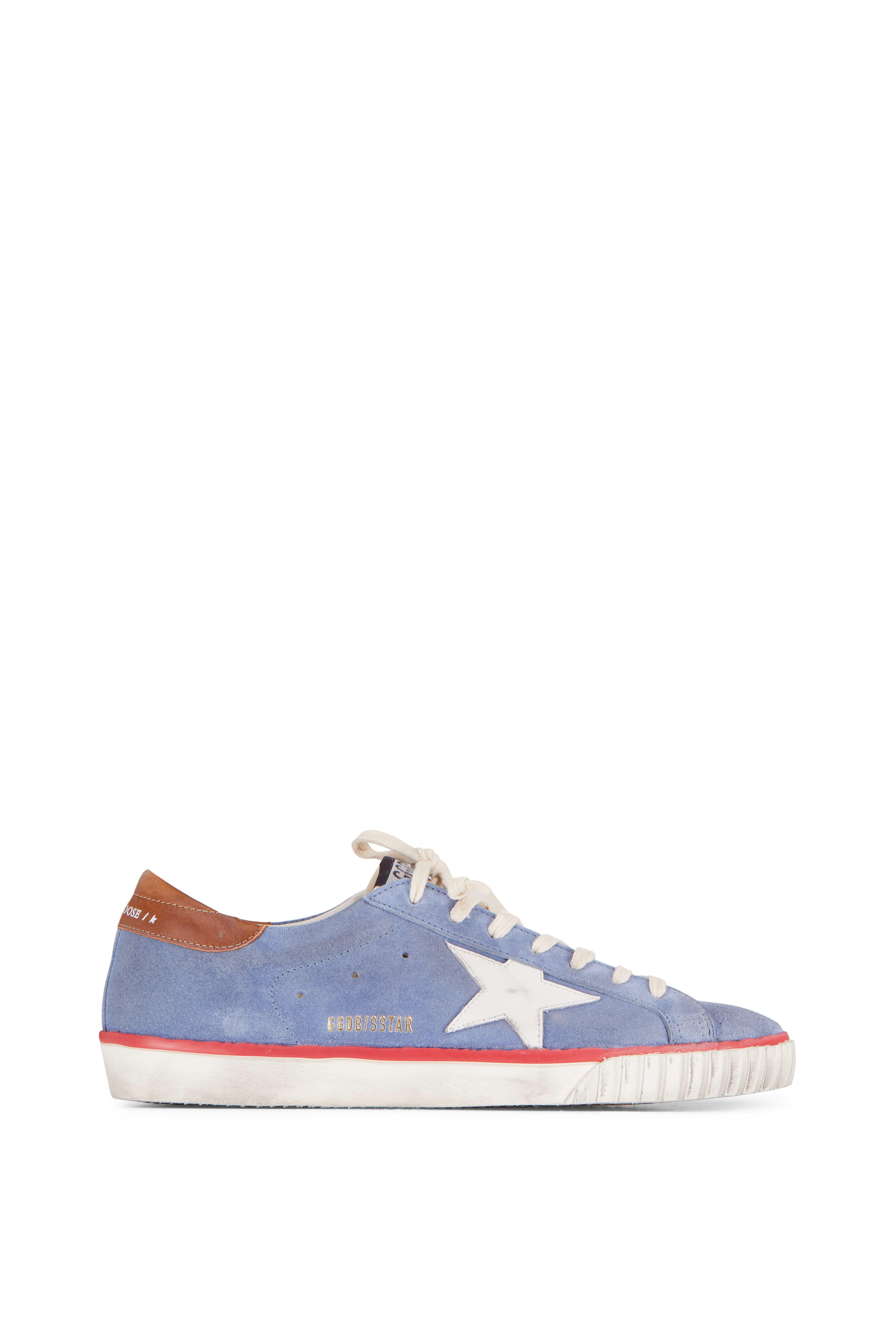 Blue golden sale goose sneakers