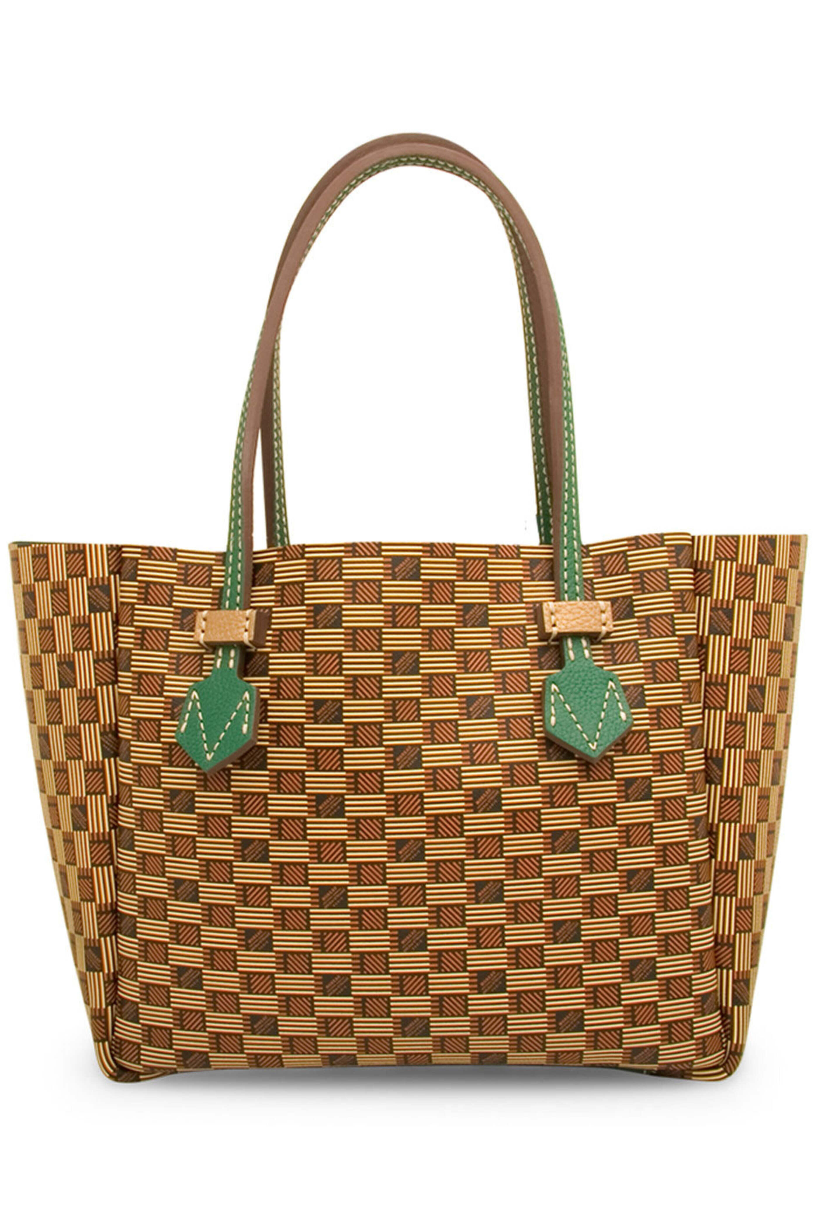 Moreau Paris - Vincennes Shopper Bag in Vert Alpin