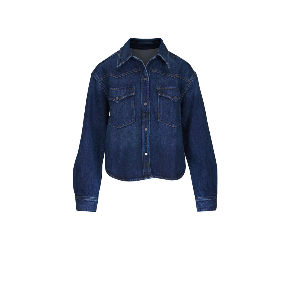 TWP - Cropped OG Dark Wash Jacket | Mitchell Stores