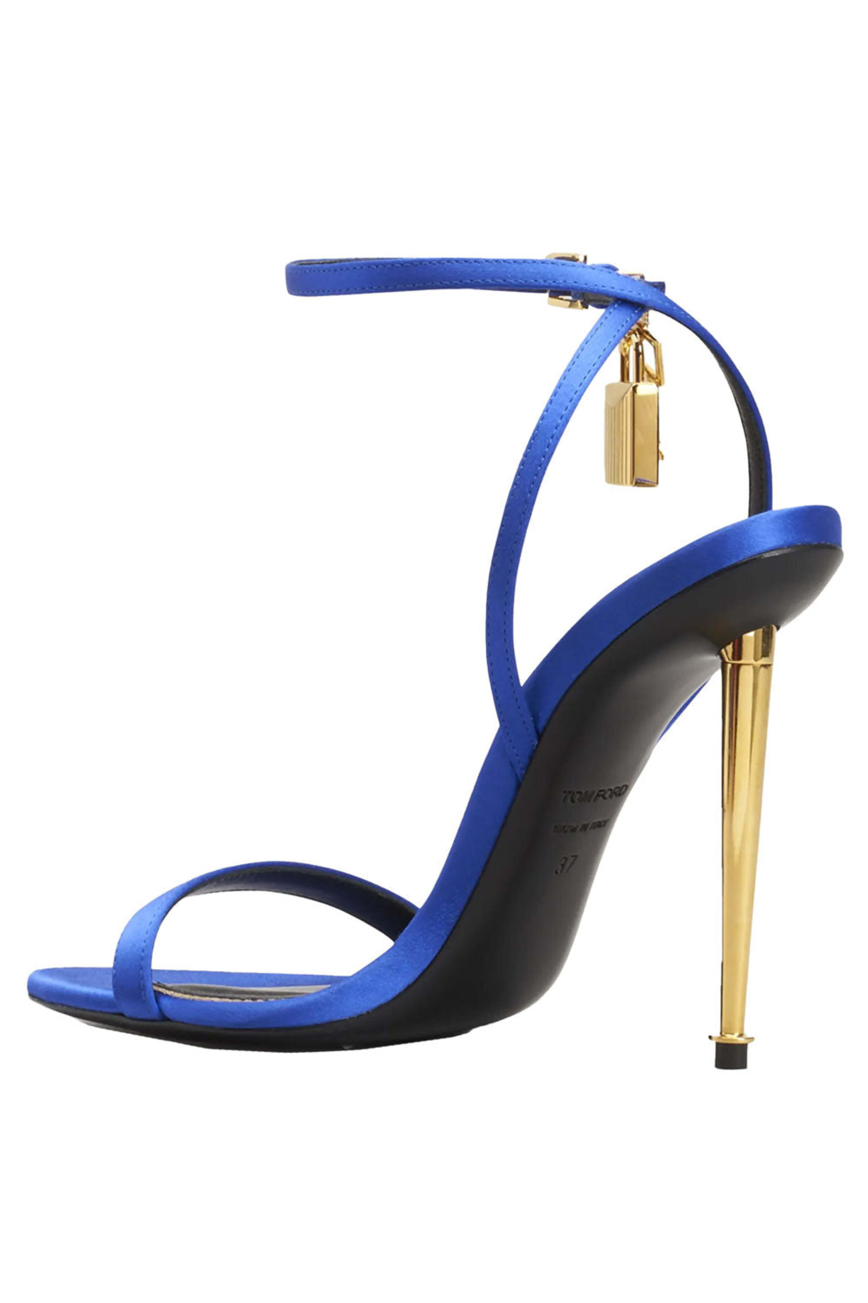 【TOM FORD】パドロック 105 メタリックサンダル Tom Ford Metallic Padlock Pointy Naked 105 Sandal | eBay