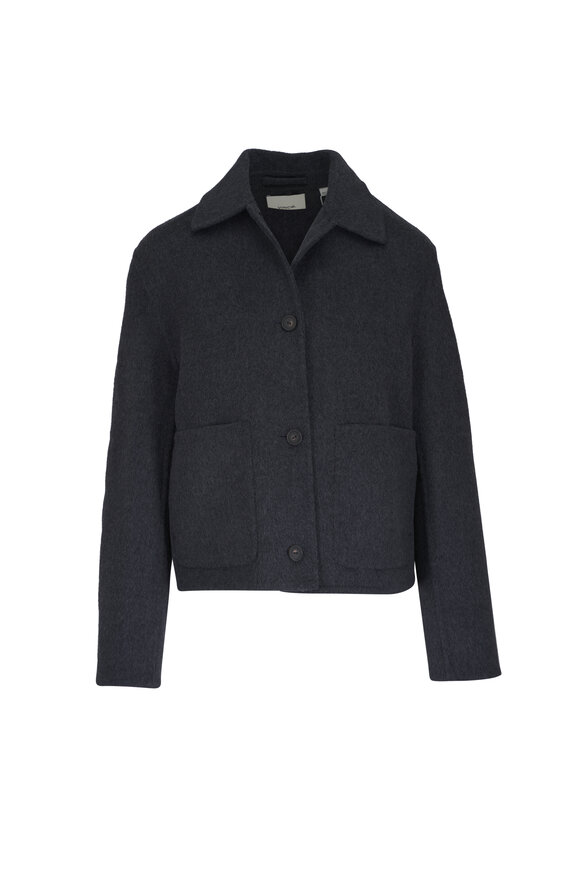 Vince Charcoal Gray Short Jacket