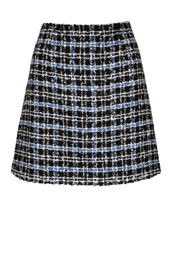 Carolina Herrera - Bluebell Multi Tweed Mini Skirt 