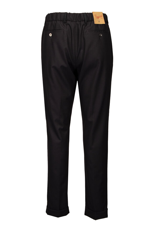 Marco Pescarolo Manu Black Stretch Cashmere Pant - view 2