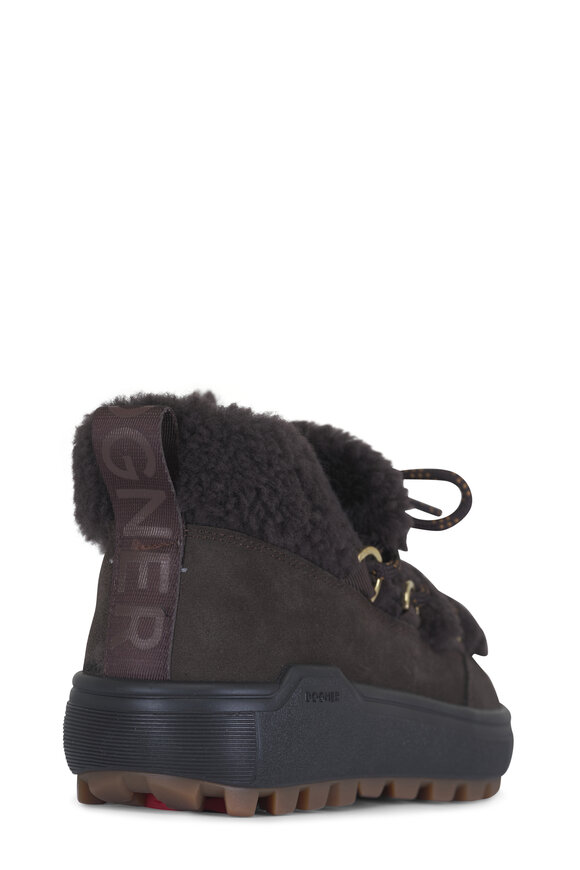 Bogner Chamonix S 19 B Dark Brown Suede Short Boot - view 3