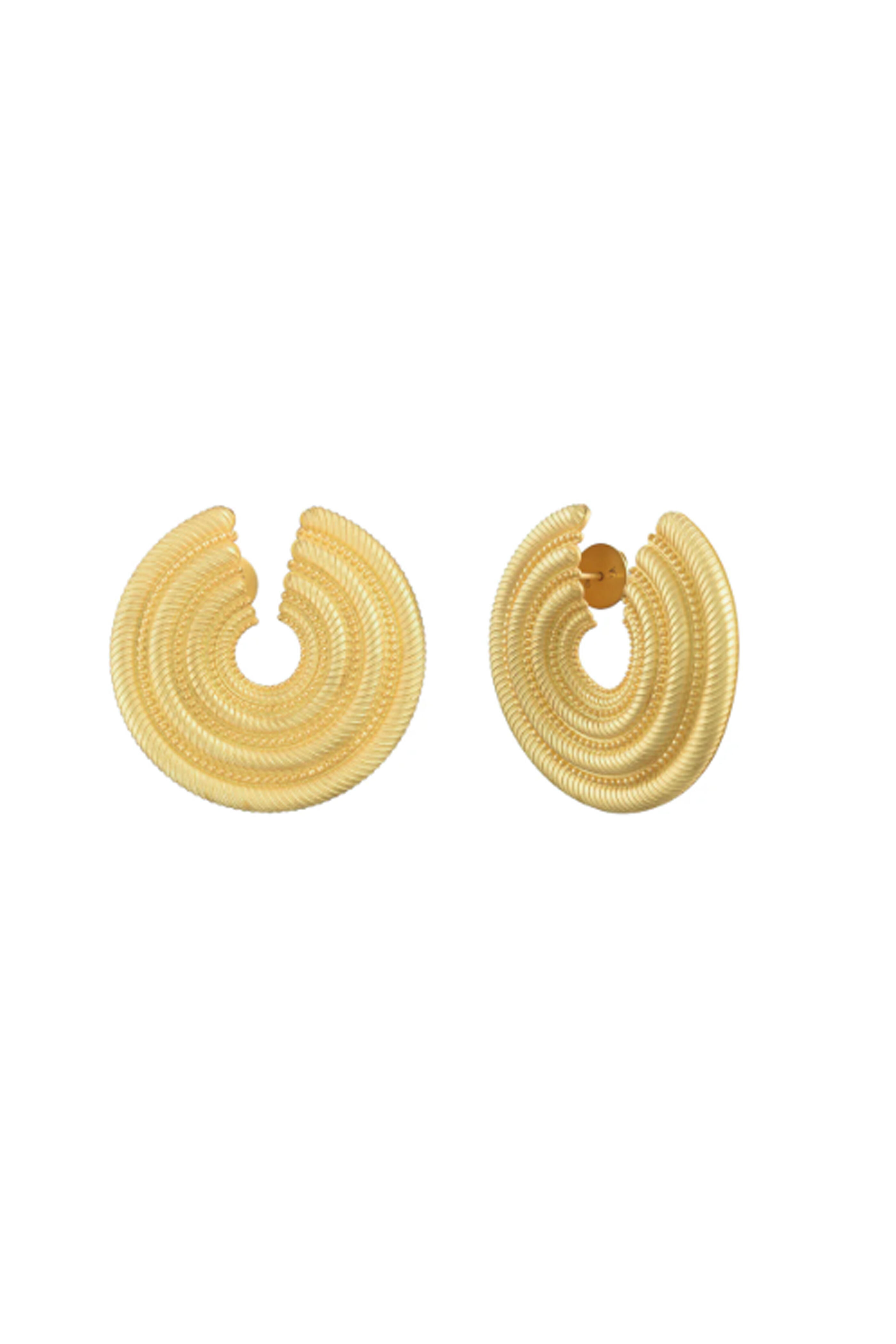 Van Gelder - Maxi Jodha Bai Spirit Twisting Hoop Earrings