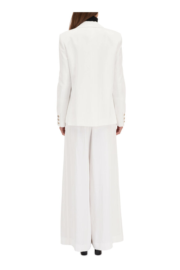 TWP - Drew White Coated Pant 