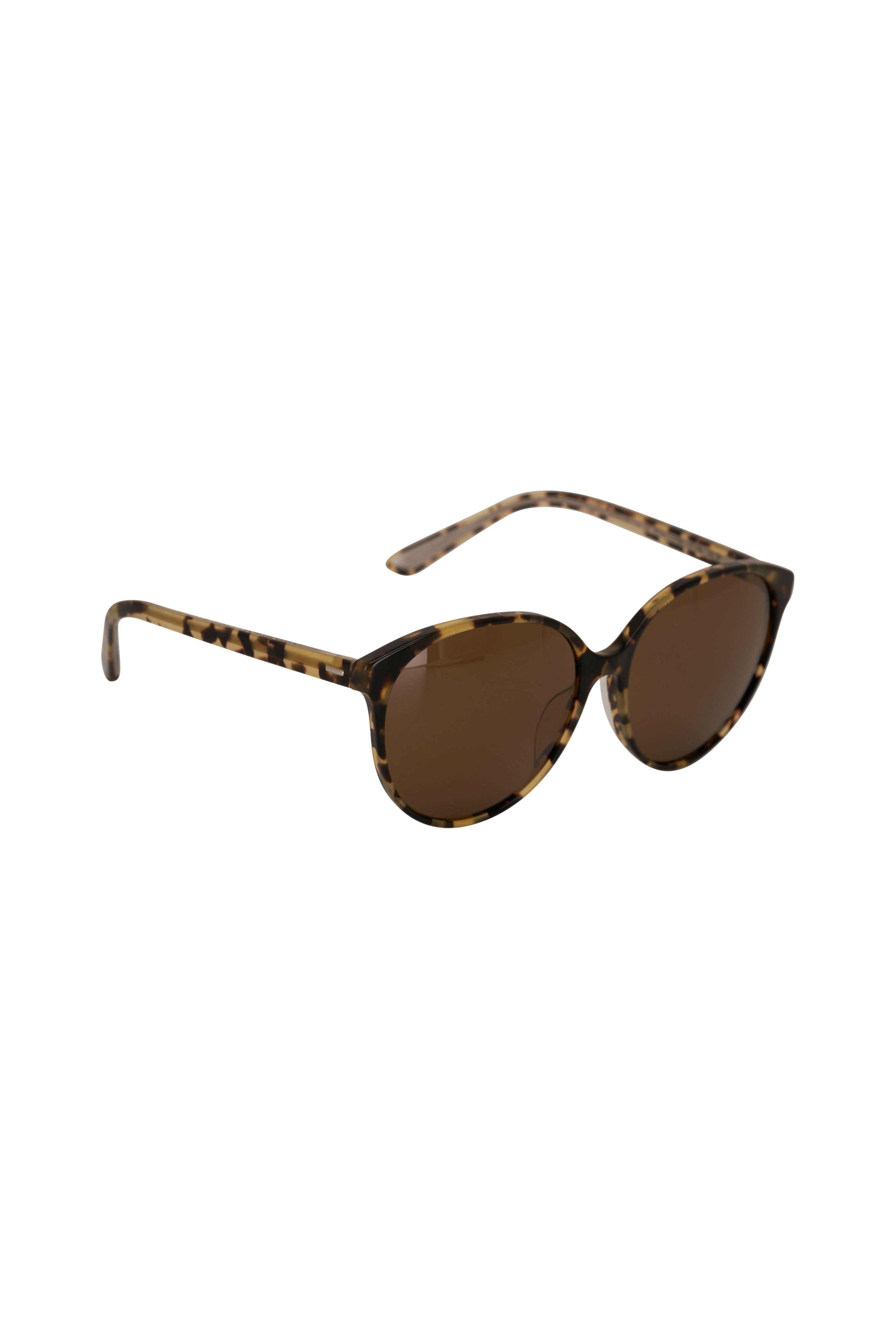 Oliver Peoples The Row Brooktree Dtbk Brown Sunglasses