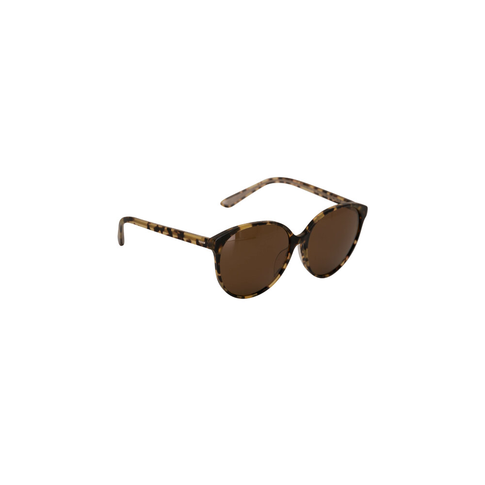 Oliver Peoples - The Row Brooktree Dtbk & Brown Sunglasses