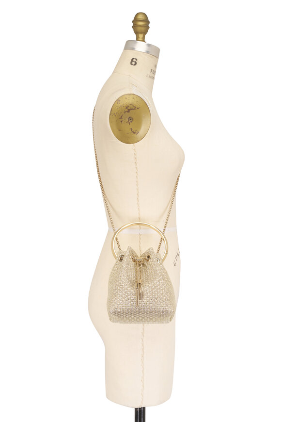 Jimmy Choo Bon Bon Lurex Top Handle Bag - view 7