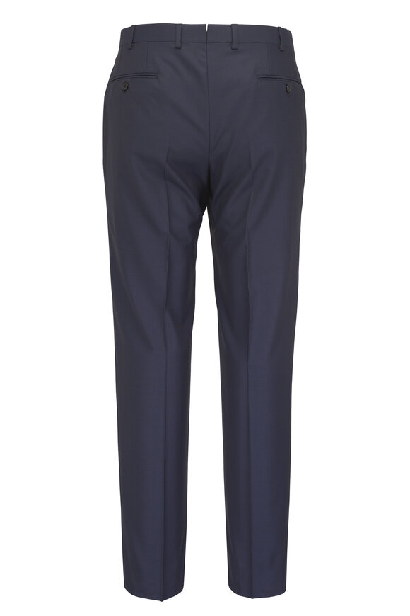 Brioni Navy 150s Wool Houndstooth Suit - view 5