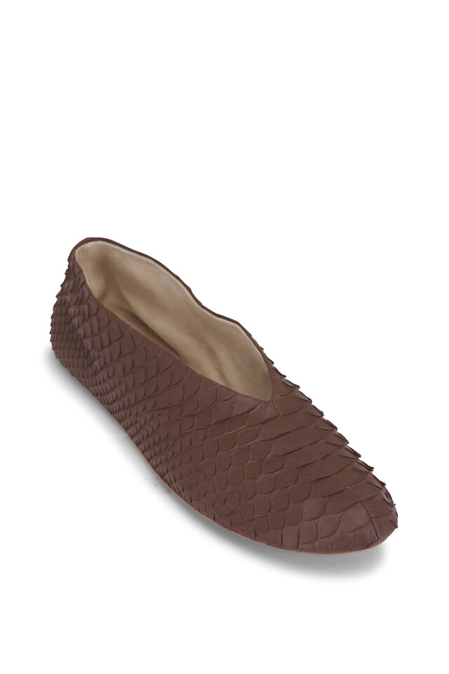 The Row】 Mensy Loafer NAVY The Row Women's' Mensy Loafers in Navy